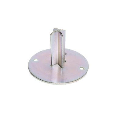 Round scaffold base plate
